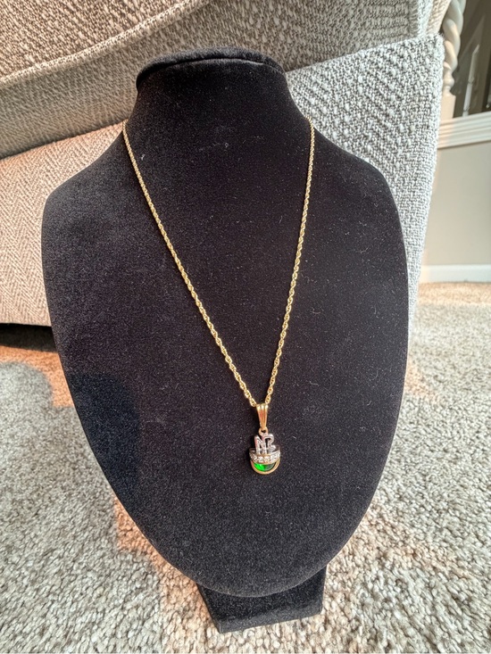 Nina Ricci Jewelry - Vintage Nina Ricci Triple Gold-Plated Pendant Necklace
